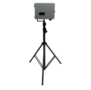 sensor on tripod no background