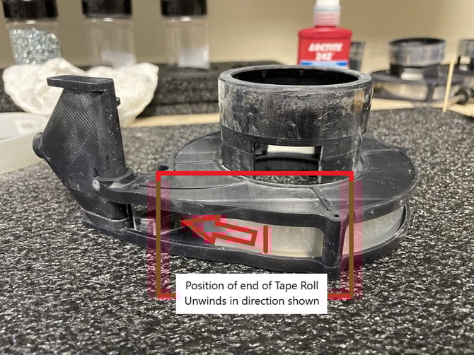 unwind tape